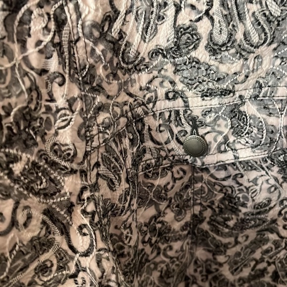 Womens Sz 1X Analogy Plus Jacket Blue/white - Picture 3 of 5